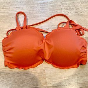 Shade & Shore Orange Bikini Top